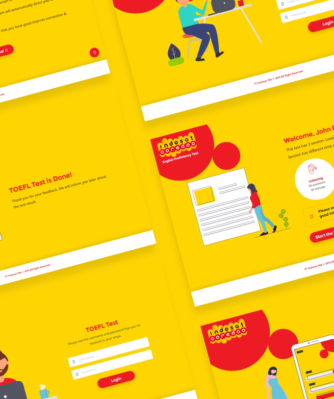 Online Test Website for Indosat Ooredoo
