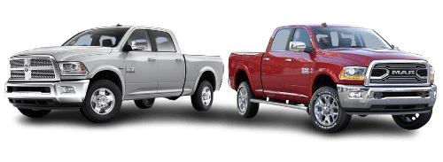 Heavy-duty trucks at Dirty D’s Performance, Home.