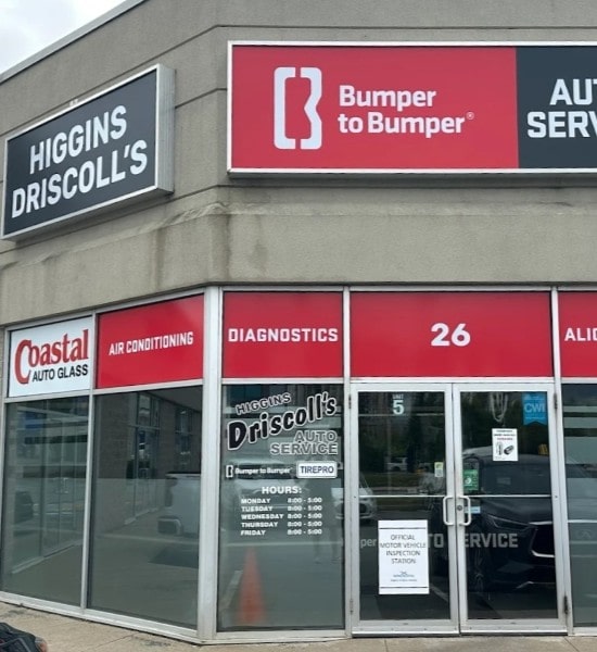 Auto repair and diagnostics at Higgins Driscoll’s.