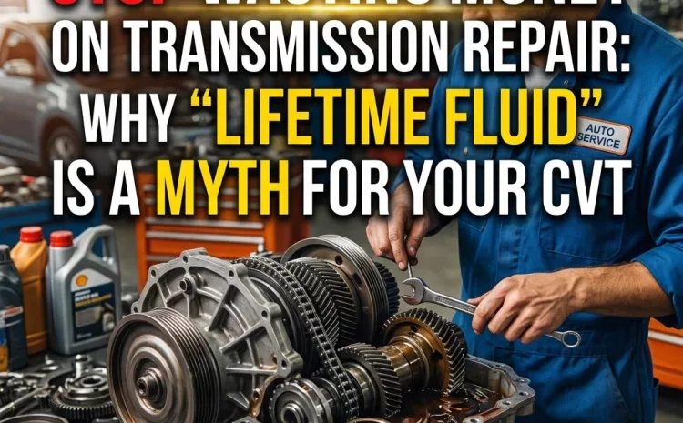  Stop Wasting Money on Transmission Repair: Why “Lifetime Fluid” is a Myth for Your CVT