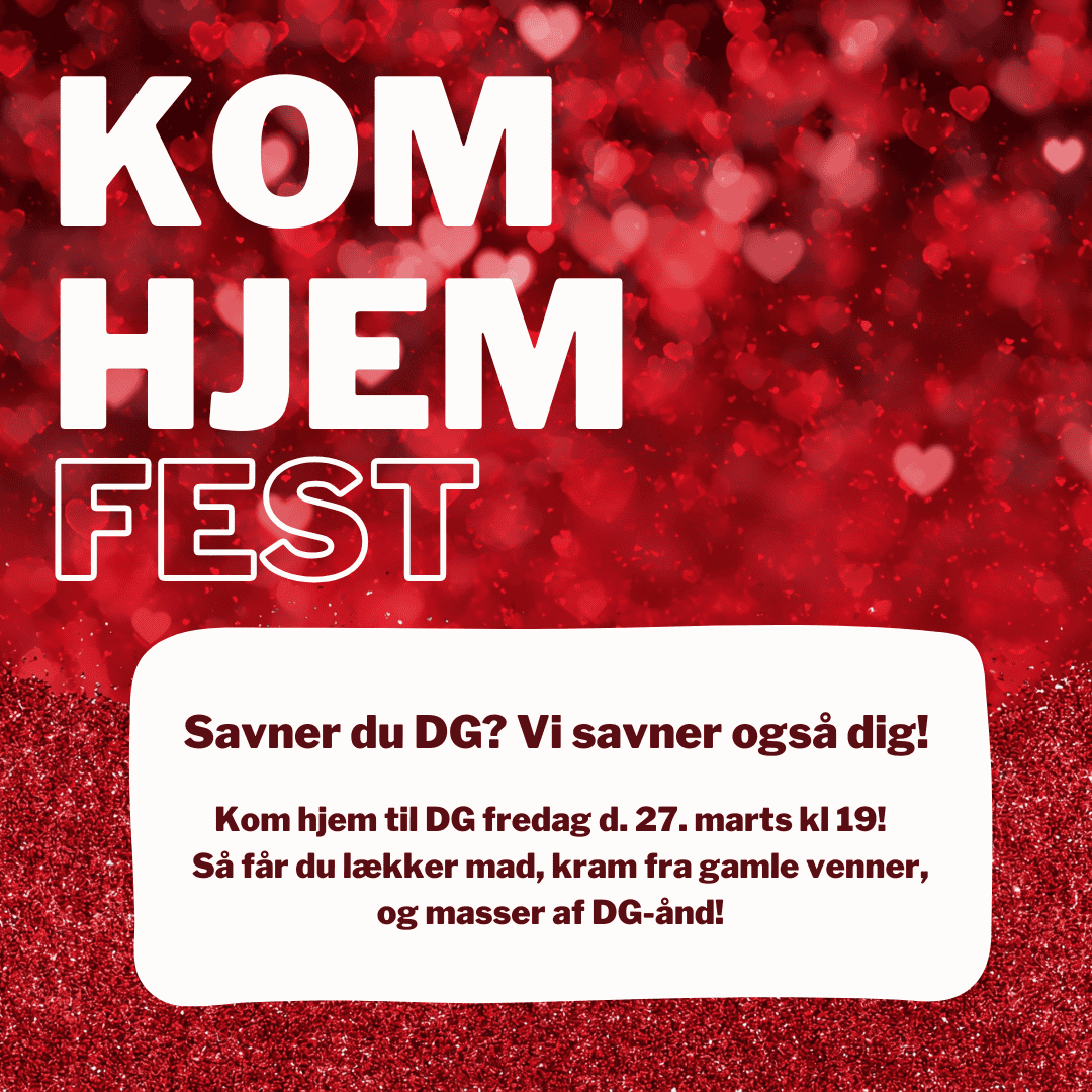 Kom hjem fest (1080 x 1080 px)