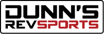 Dunn's RevSports logo featuring dynamic sports branding elements.