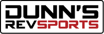 Dunn's RevSports logo featuring sports-themed design elements.