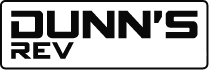 Logo of Dunn's RevSports in the footer section.