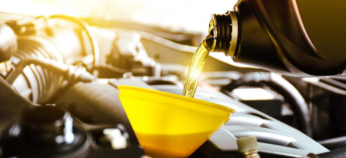 adding new oil to engine
