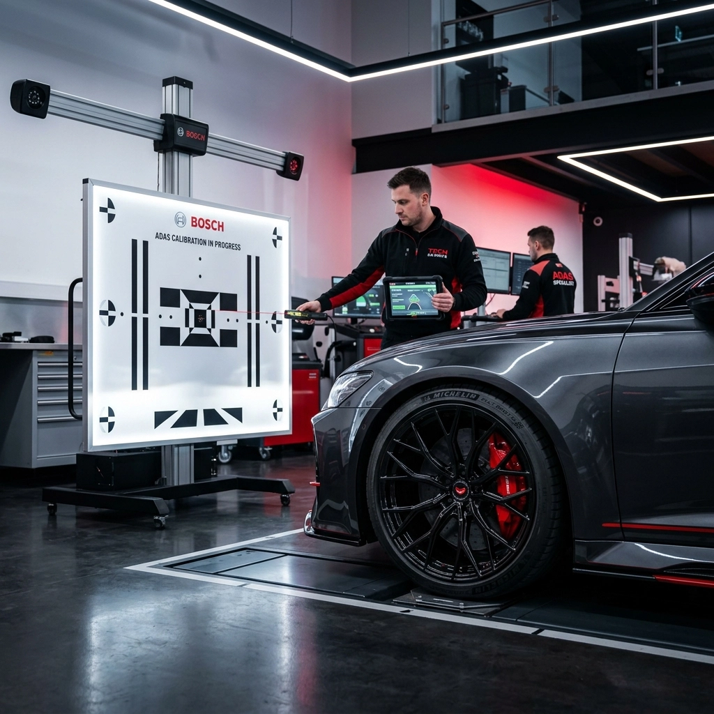 Automotive testing and tuning at Dunn's RevSports with professional technicians and high-tech equipm.