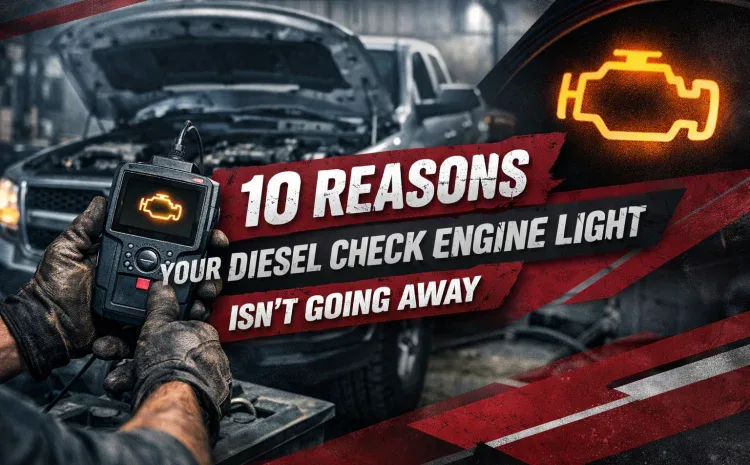  10 Reasons Your Diesel Check Engine Light Isn’t Going Away