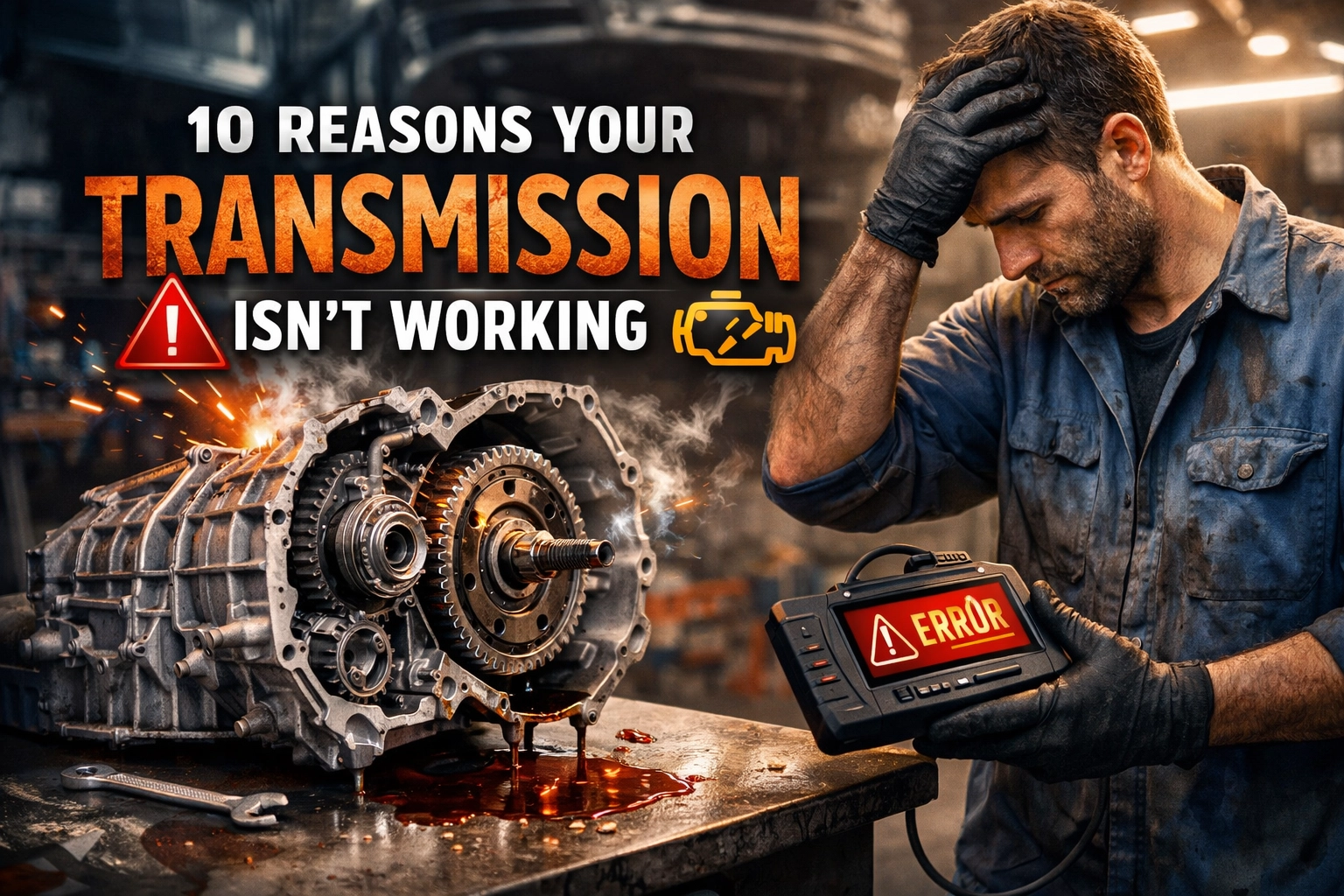 10 Reasons Your Transmission Isn’t Working