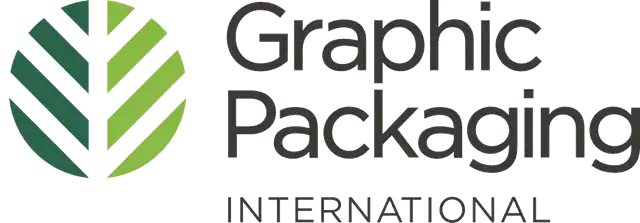 Logo of Eco-Friendly Graphic Packaging with green and black design elements.