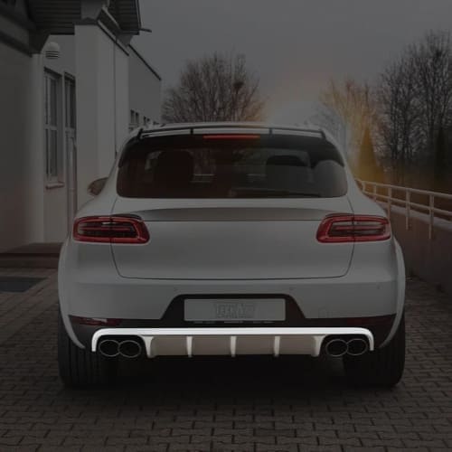 TECHART Rear Diffusor for 95B Macan (1)