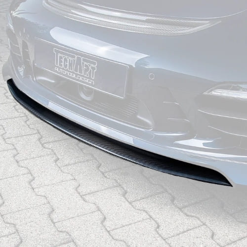 TECHART Splitter Carbon - glossy for 981 - 991 - 970 (1)
