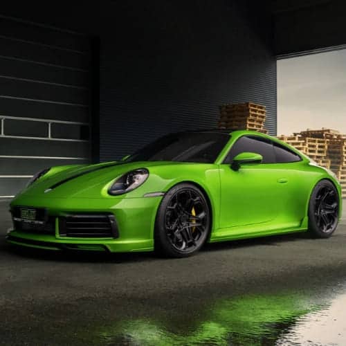 TECHART_992.1_CarreraS_Lizardgreen_Black_TECHART Aero Kit I (1)