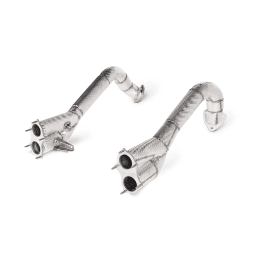 Porsche 718 Cayman GT4 _ Spyder 2020_2023 - Link pipe set (Titanium) (1)
