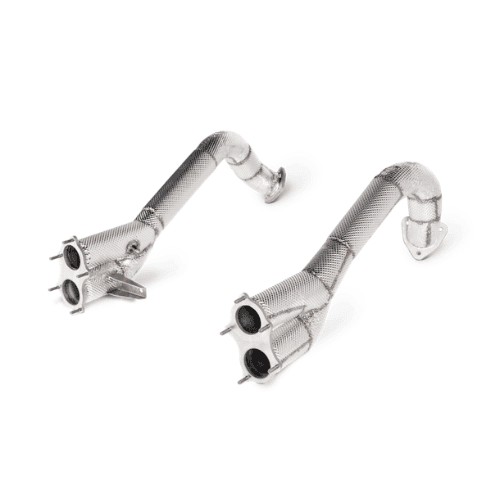 Porsche 718 Cayman GTS 4.0 _ Boxster GTS 4.0 2020_2026 - Link pipe set (Titanium) (2) (1)
