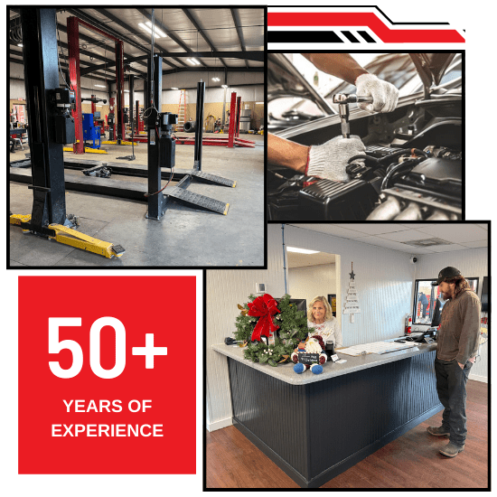 Auto repair and tire services at Express Tire & Auto Service.