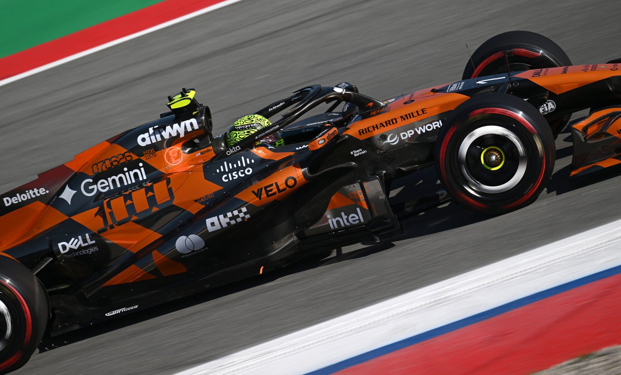 Lando Norris Barcelona GP Practice