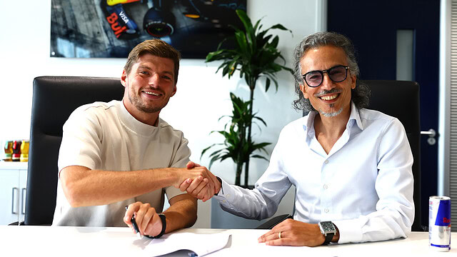 Max Verstappen Contract Announcement