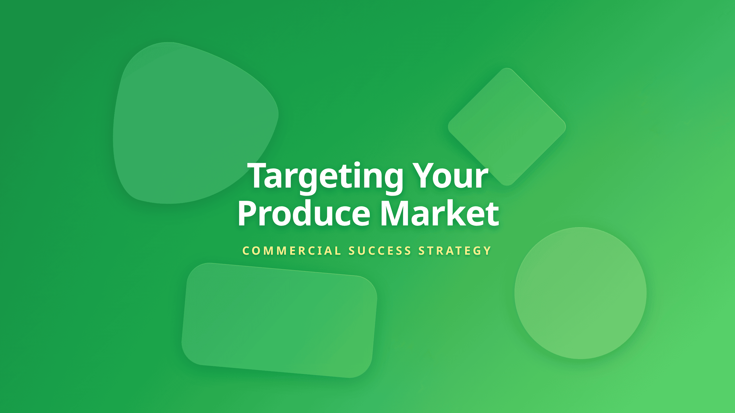 Market Garden Customer Targeting Strategy