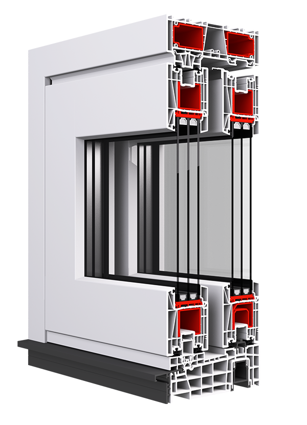 uPVC Sliding Doors EvolutionDrive 82||||||||||||||Salamander Evolution Drive 82