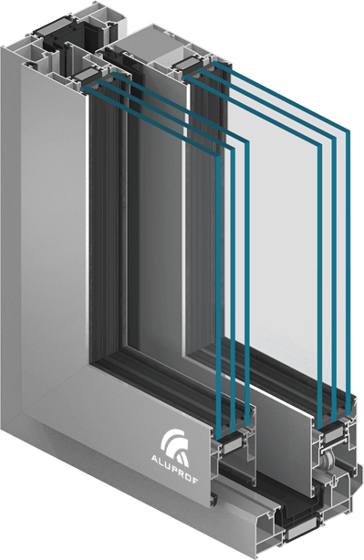 Aluminium Sliding Doors MB-59HS|||||||||||Sliding windows|Aluprof MB 59HS Monorail