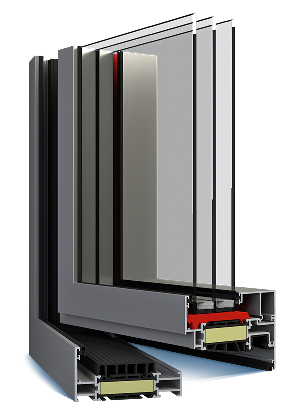 Aluminium Window Decalu 88 Standard||||Decalu 88 Standard|Decalu 88|Decalu 88|Decalu 88