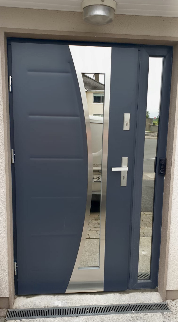 Steel door Gala 140 INOX | Co. Galway | #12