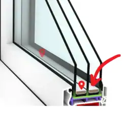 Warme Kante Abstandshalter