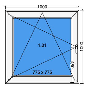 Tilt and turn window