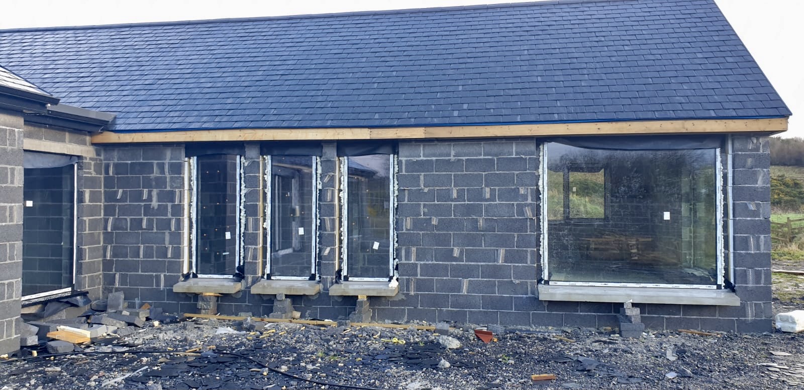 Aluminium windows Aluprof MB-86 SI | Sliding doors MB-77HS | Aluprof Door DESPIRO DP06 | Sectional garage door Infiniti | Co. Mayo | #62