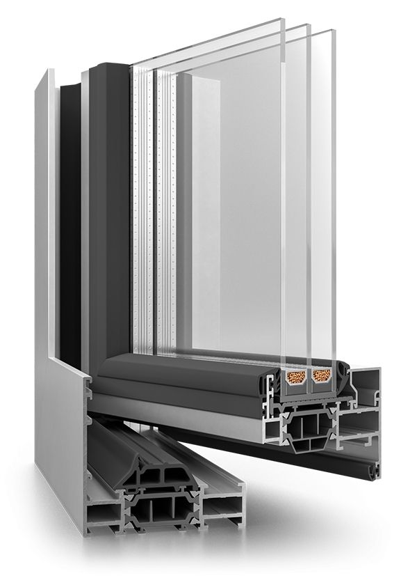 Aluminium Window MaxLight Invisible|||MaxLight Invisible|MaxLight Invisible