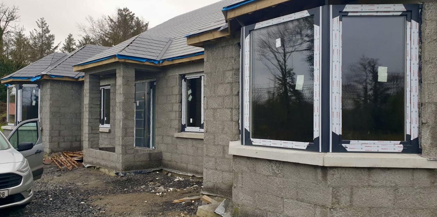 uPVC windows  IDEAL 8000 and Despiro Aluminium door | Longford | #67