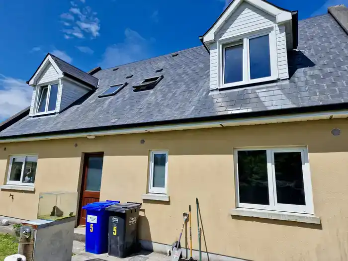 uPVC windows IDEAL 4000 and steel door 43a OPTIMUM TERMO | Co. Roscommon | #108