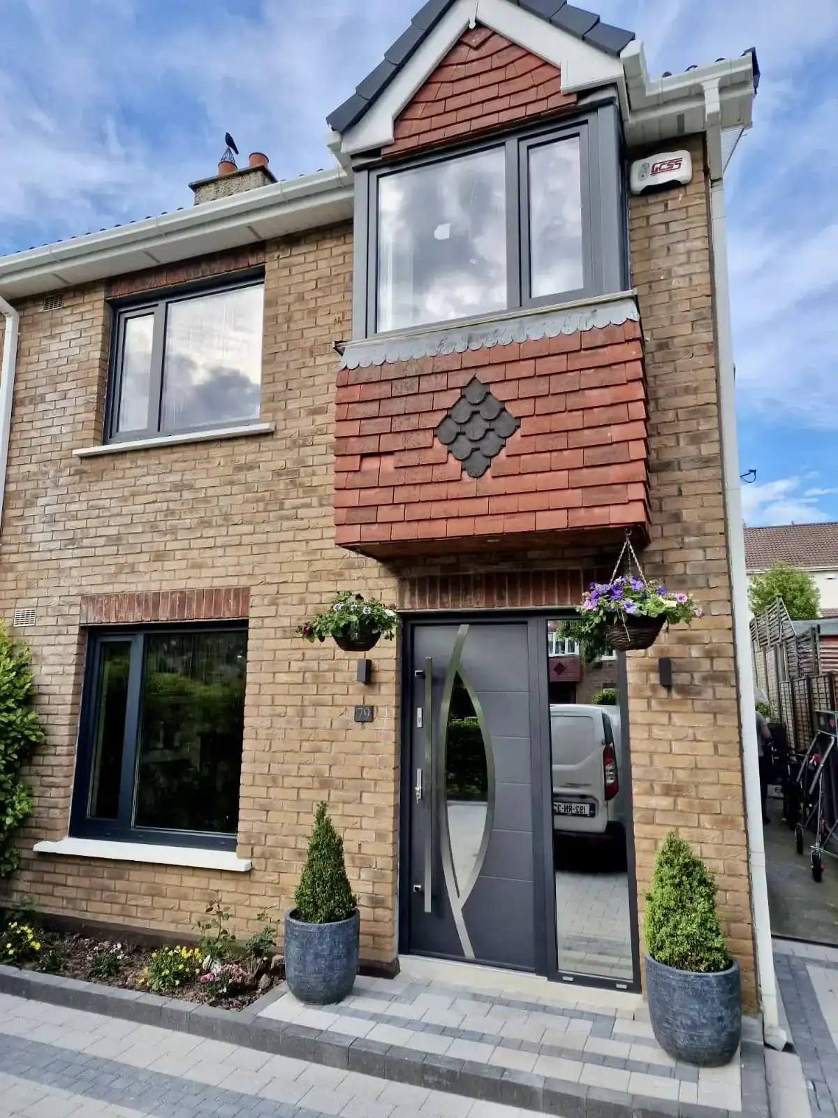 uPVC windows Streamline 76 | Steel door 31A OPTIMUM TERMO  | Co. Wicklow | #106