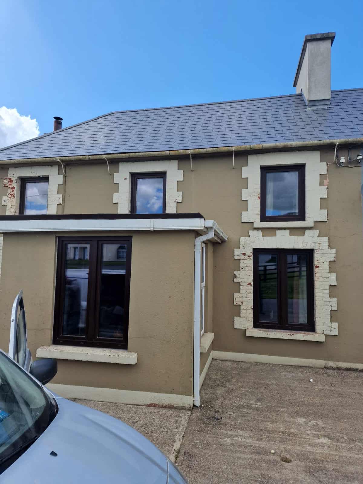 uPVC windows IDEAL 4000 and steel door model 37a | Co. Wexford | #101