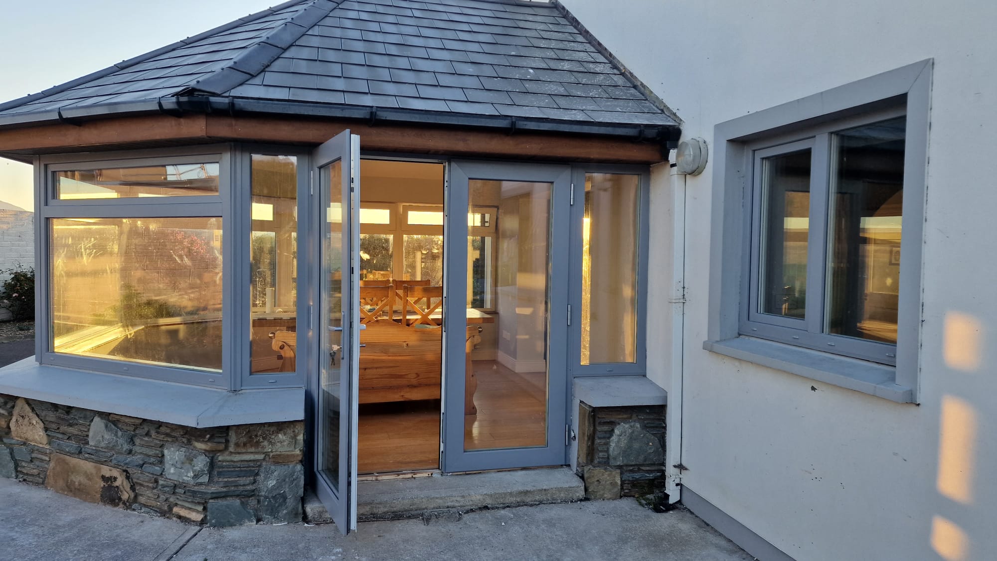 uPVC windows IDEAL 4000 | Wikęd Steel Doors model 24 | Aluplast uPVC Doors EKOLINE model 61 | Co. Kerry| #131