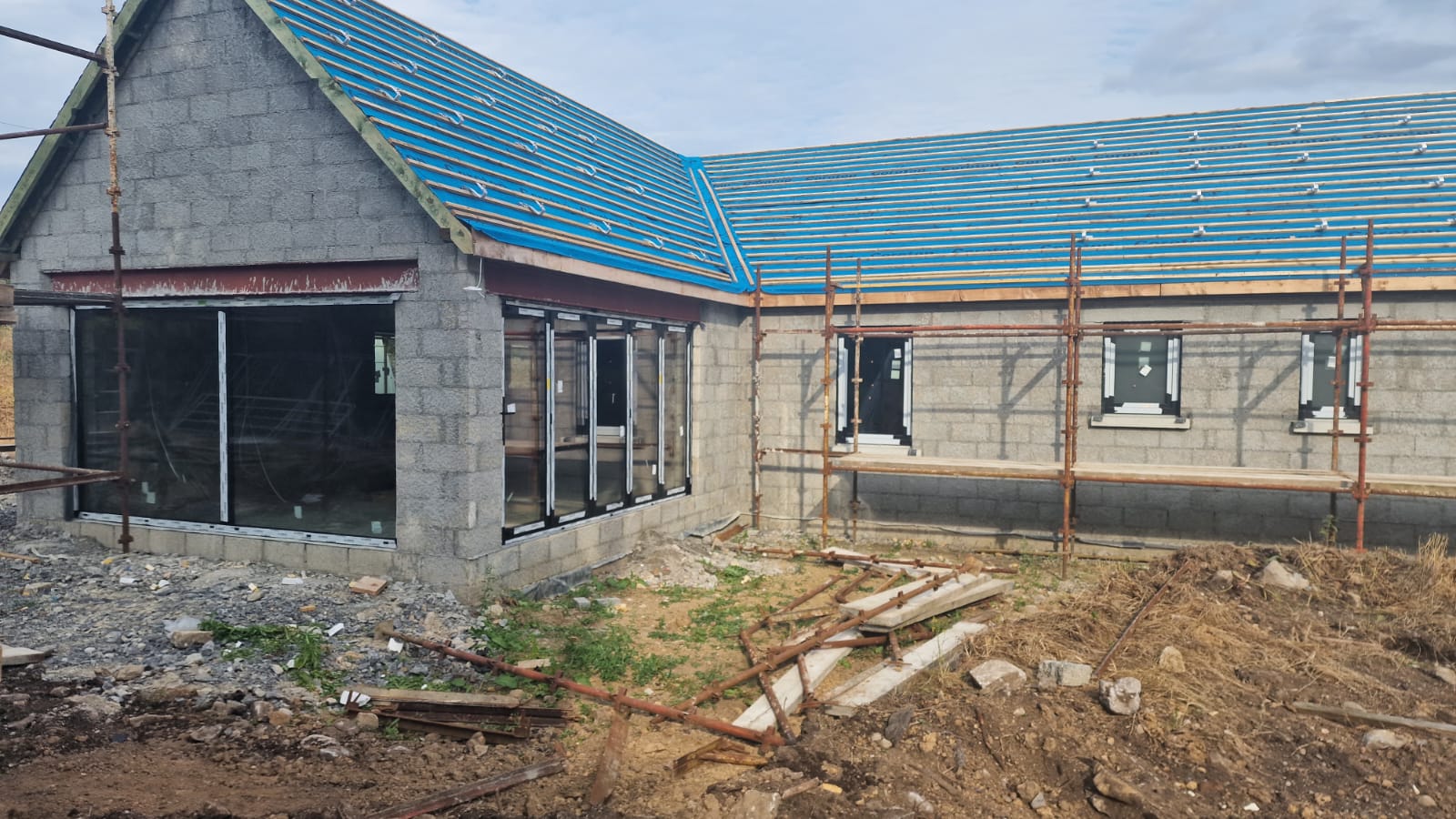 uPVC Window and door BluEvolution 82 | Aluminium Sliding Doors MB-86 FOLD LINE | Aluminium Doors 05DP | Aluminium Window MB-86 SI | Co. Roscommon | #139