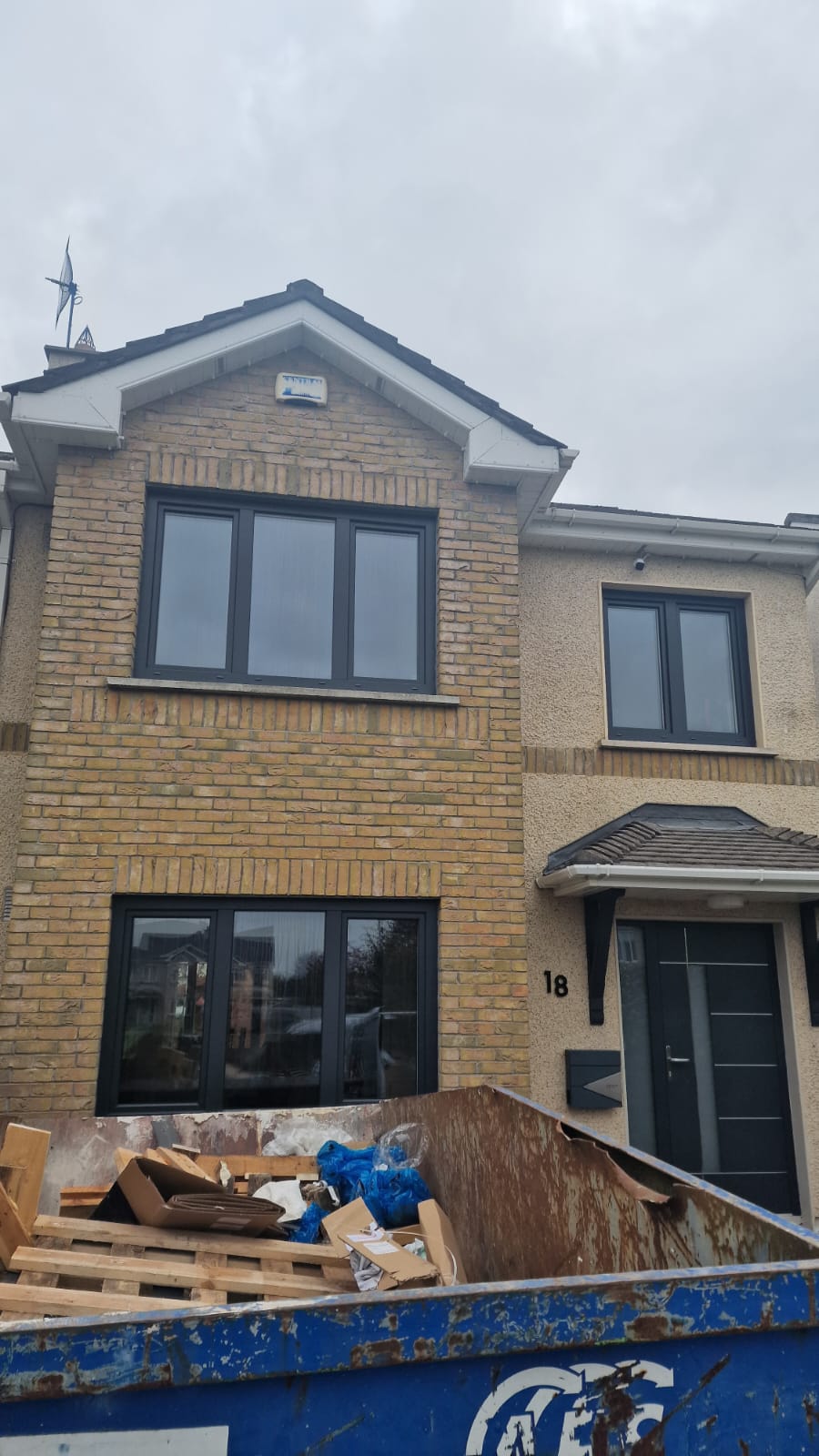 PVC Fenster IDEAL 8000 | uPVC Schiebetüren smart-slide | Co. Laois | #156