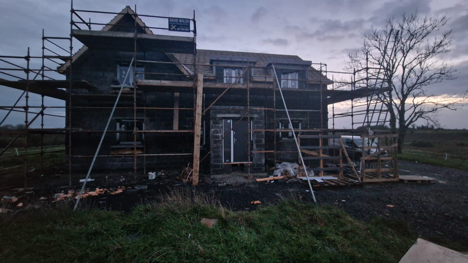 uPVC Windows and Back Doors IDEAL 4000 | Wikęd Steel Door model 42 Product line: OPTIMUM TERMO | uPVC Sliding Doors smart-slide | Co. Mayo | #177