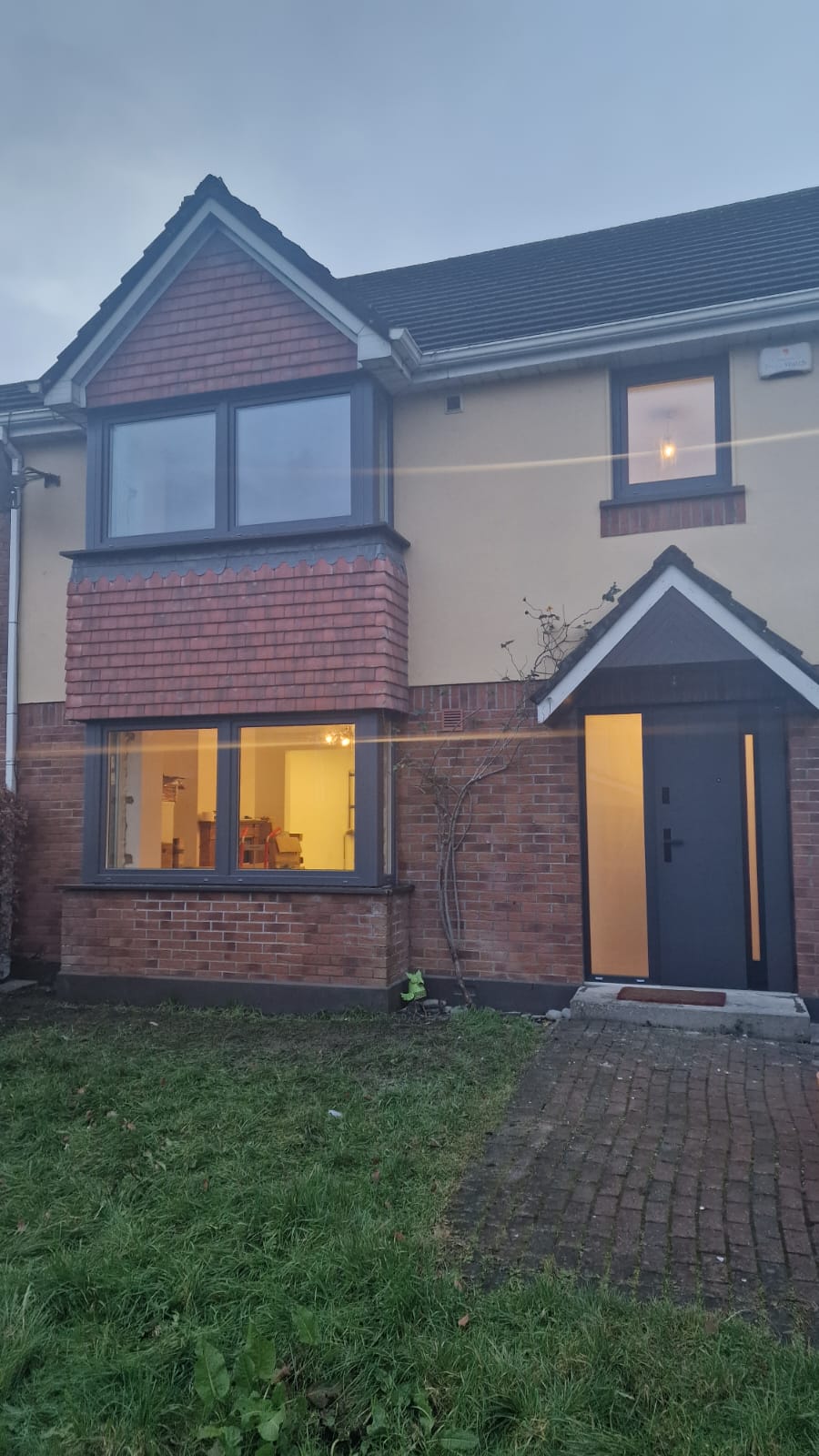 uPVC Windows IDEAL 4000 | Wikęd Steel Door model 25b Product line: PREMIUM TERMO | Co. Clare | #195