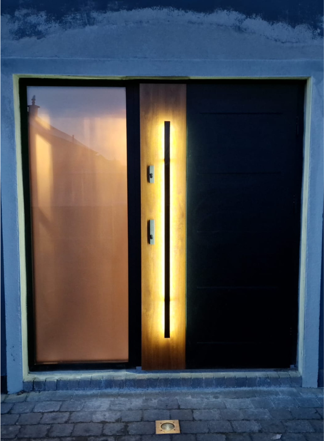 Aluminium Door FI02a Product line: OPTIMUM TERMO | Co. Cork | #201