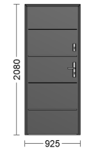 Prima Termo Full panel door