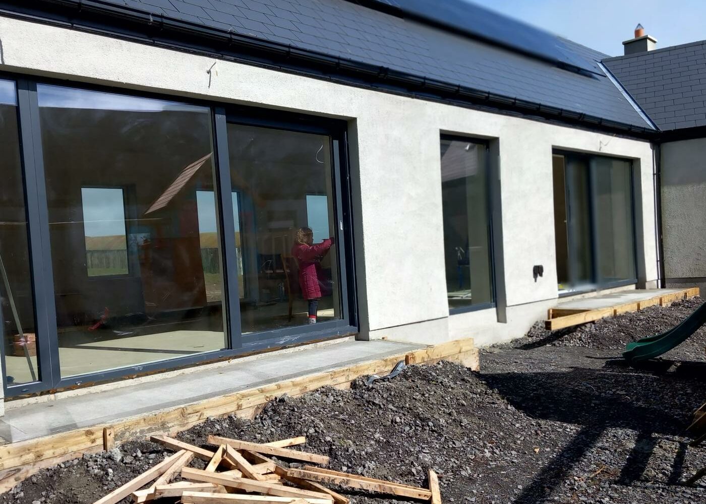 uPVC Windows IDEAL 4000 | uPVC Sliding Doors smart-slide | Co. Laois | #226