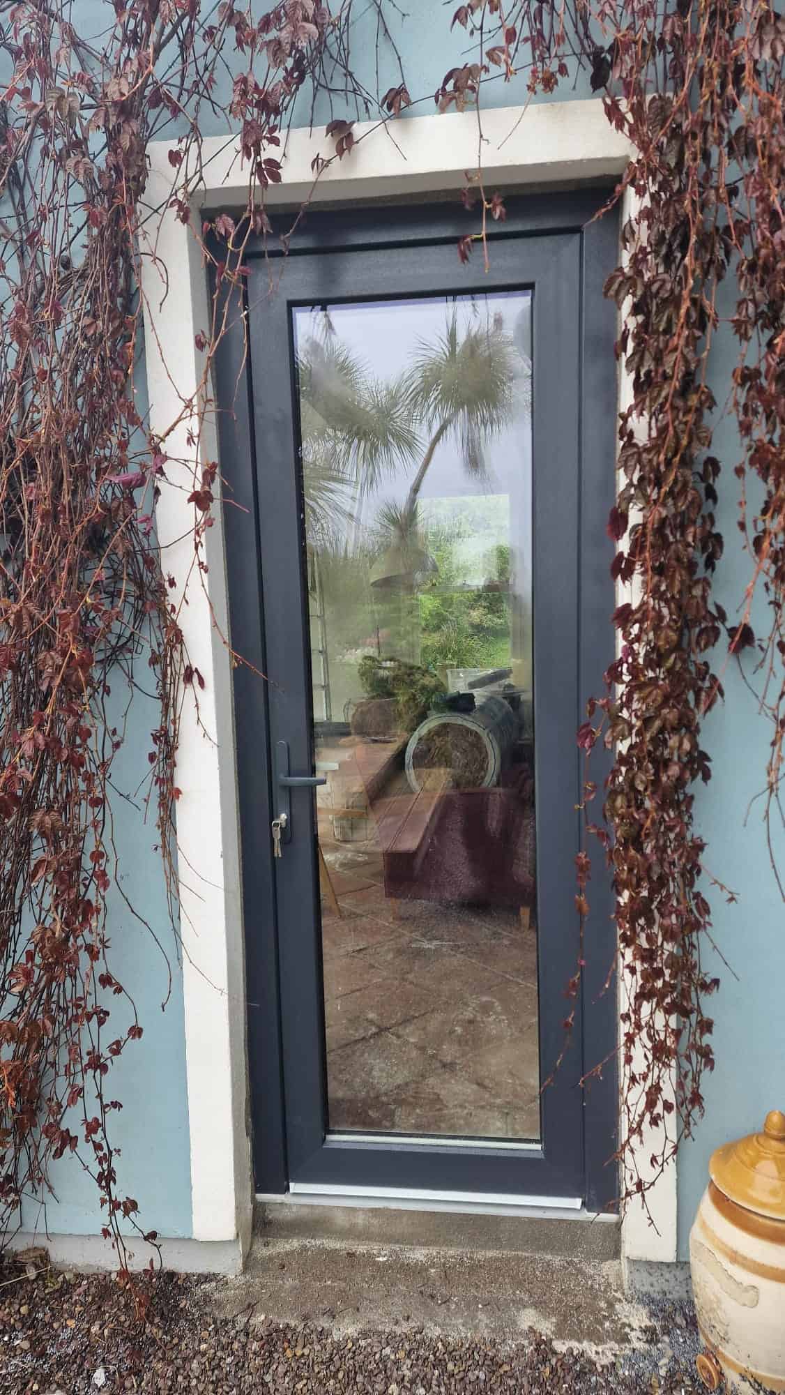 uPVC Back and French doors BluEvolution 82 | Glass Panes | Kerry | #241