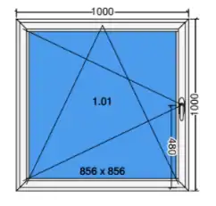 Tilt and turn window
