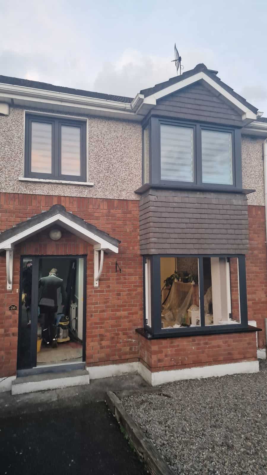 uPVC Windows and French Doors Aluplast IDEAL 7000 | Wikęd Steel Door model 37 Product line: OPTIMUM TERMO | Limerick | #317