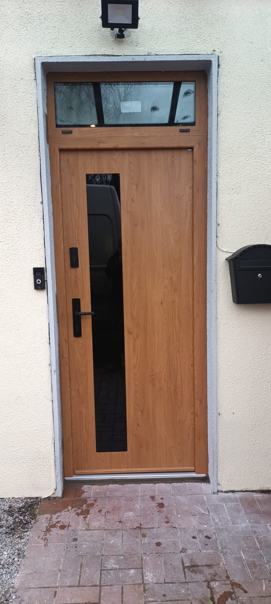 Wikęd Steel Door model Glass Design GD01B Product line: OPTIMUM TERMO | Co. Kildare | #311