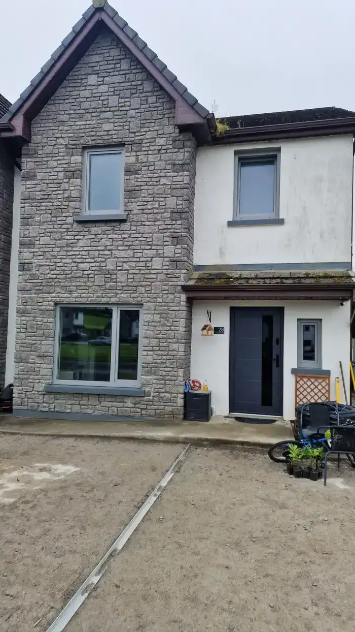 PVC-Fenster greenEvolution Flex 3D | PVC-Schiebetüren EvolutionDrive Plus+ | Stahlverbundtüren GL03a | Laois | #377