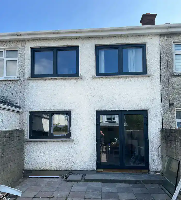 uPVC Windows and French Doors IDEAL 8000 | uPVC Doors Ekoline 04 | Dublin | #391