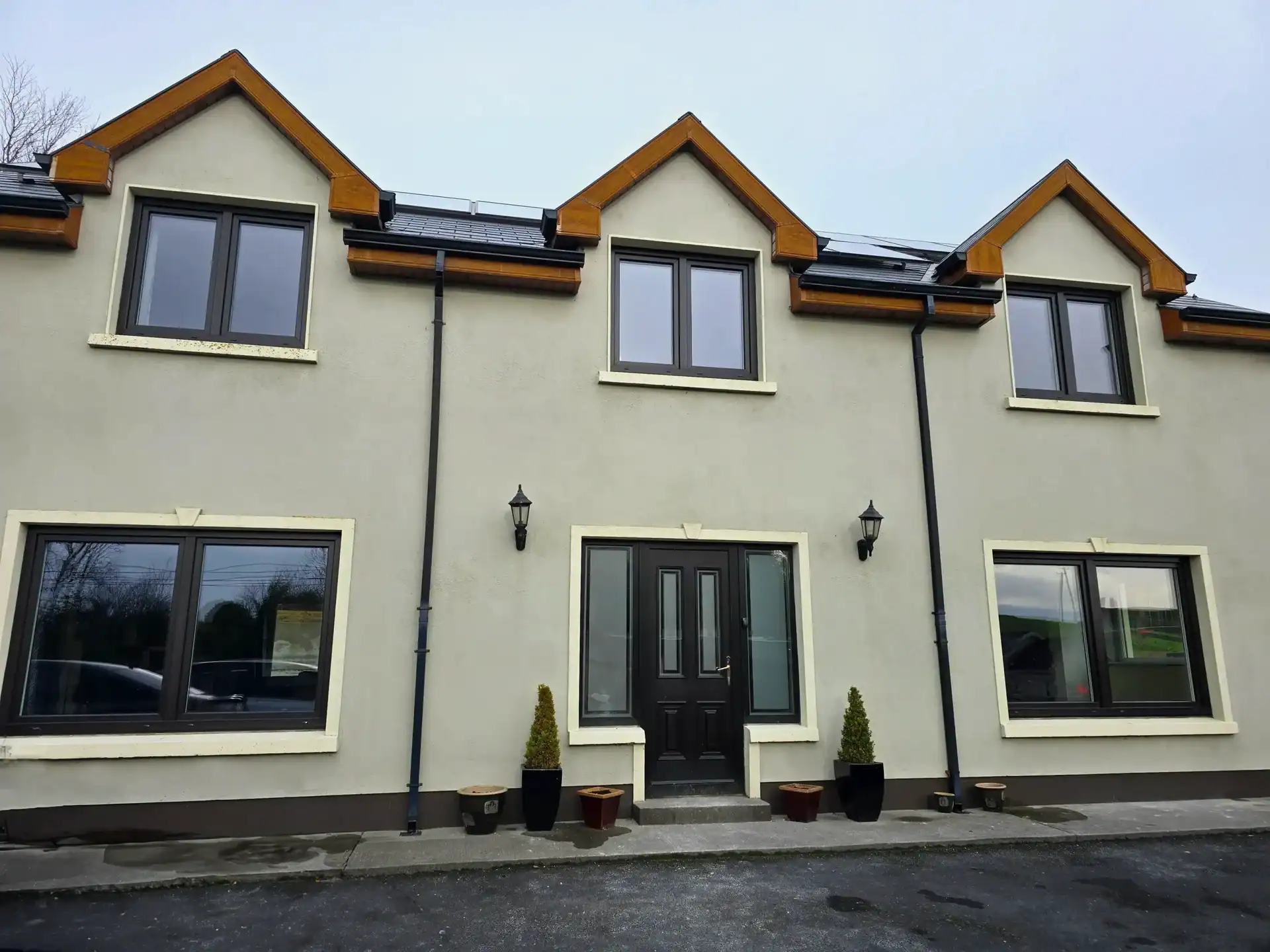 PVC Fenster, Fenstertüren, Hintertüren Aluplast IDEAL 7000 | Clare | #430