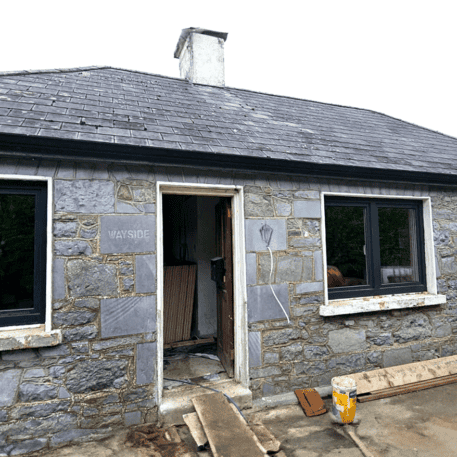 uPVC Windows Salamander GreenEvolution 76 3D